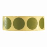 Zaklejki do tarcz zielone 20mm 1000szt  