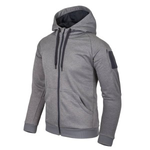 Bluza Urban Tactical Hoodie (FullZip) - Melange Grey