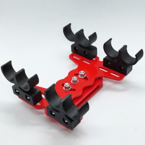 Ładownica do strzelby IPSC – regulowana czerwona